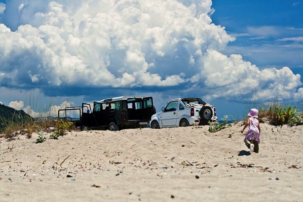 Jeep Safari în Thassos
